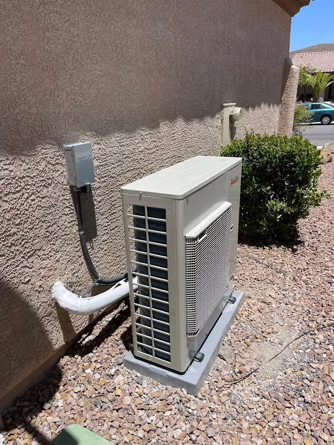 Residential air conditioning condenser unit in Berea